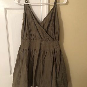 Sage green dress